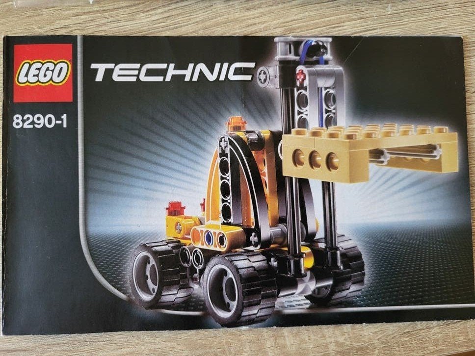 Lego Technic 8290-1 en 8290-2 (zonder doos), Ophalen of Verzenden, Gebruikt