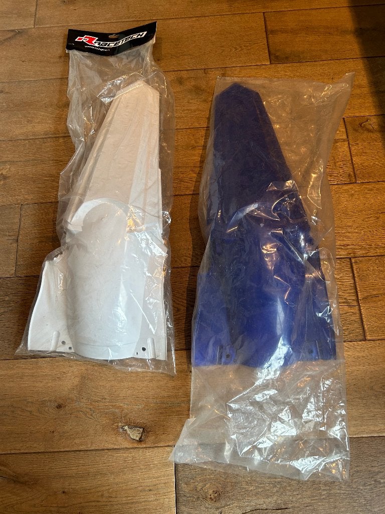 Achterspatbord blauw of wit Yamaha YZF 250 10-13, Ophalen of Verzenden