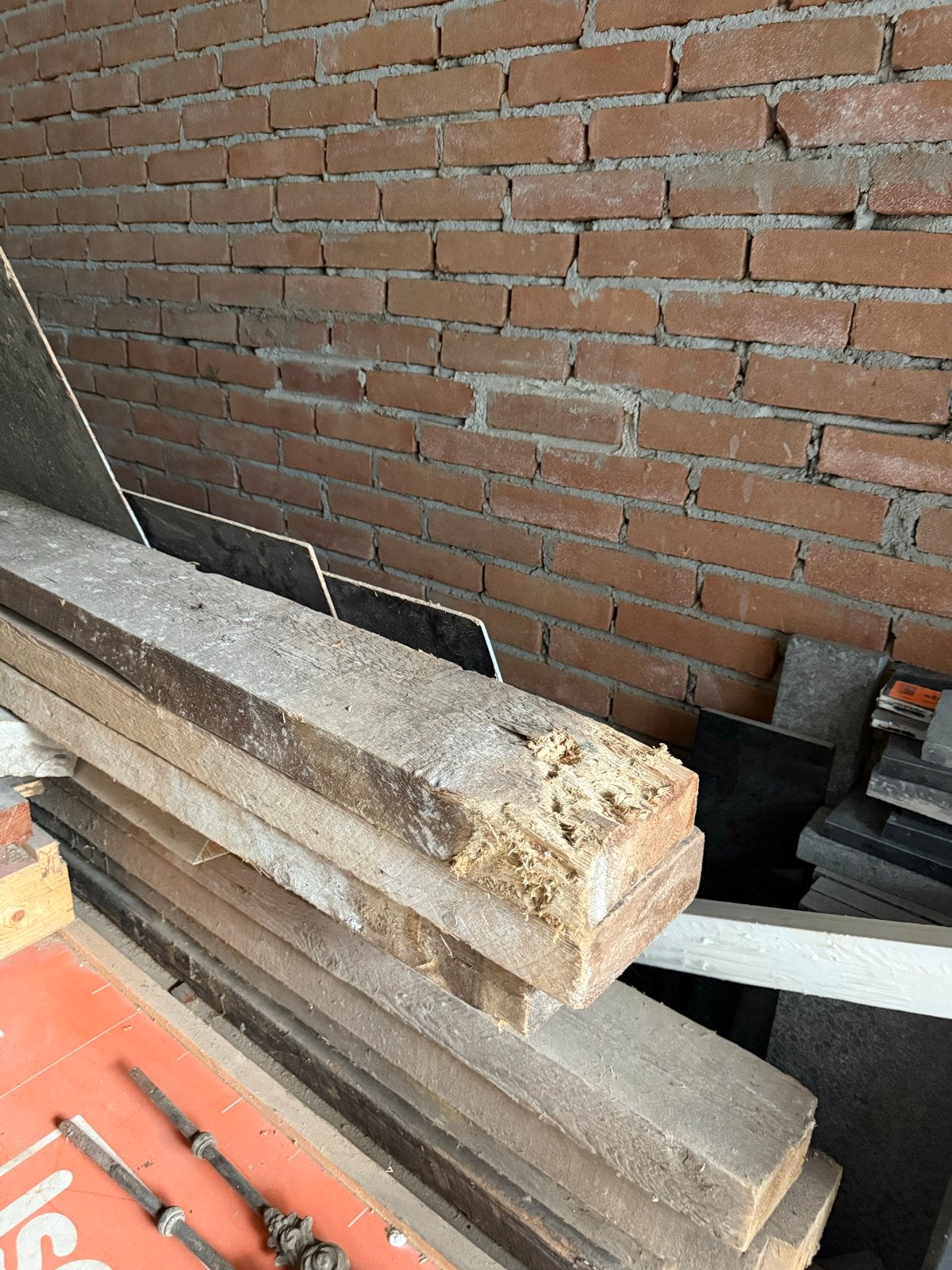 Gebruikte houten balken voor diverse projecten, Ophalen, Gebruikt, Balk, Vuren