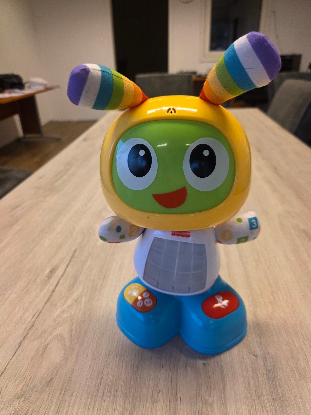 Fisher-Price BeatBo: Bewegende, Lichtgevende en Muzikale Pop, Ophalen of Verzenden, Gebruikt, Overige typen, Met licht