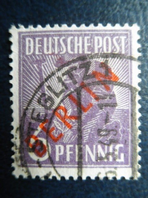 Postzegels Duitsland Berlijn 1949 nr. 22 - cw. 3,00., Ophalen of Verzenden, BRD, Gestempeld