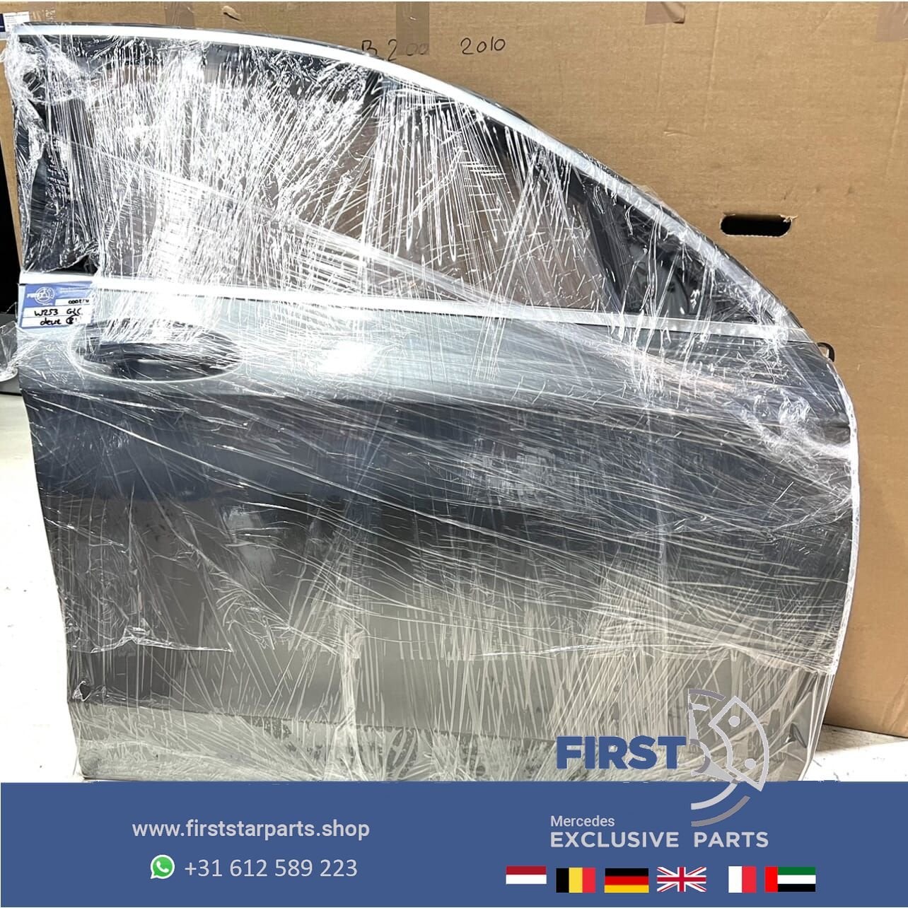 W253 C253 GLC DEUR PORTIER GRIJS COMPLEET RECHTSVOOR Mercede, Gebruikt, -, Deur, Ophalen of Verzenden