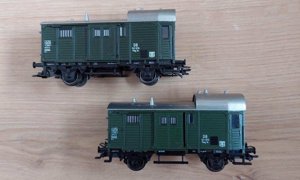 Marklin 4699 conducteurswagens DB, Wisselstroom, Wagon, Ophalen of Verzenden, Zo goed als nieuw