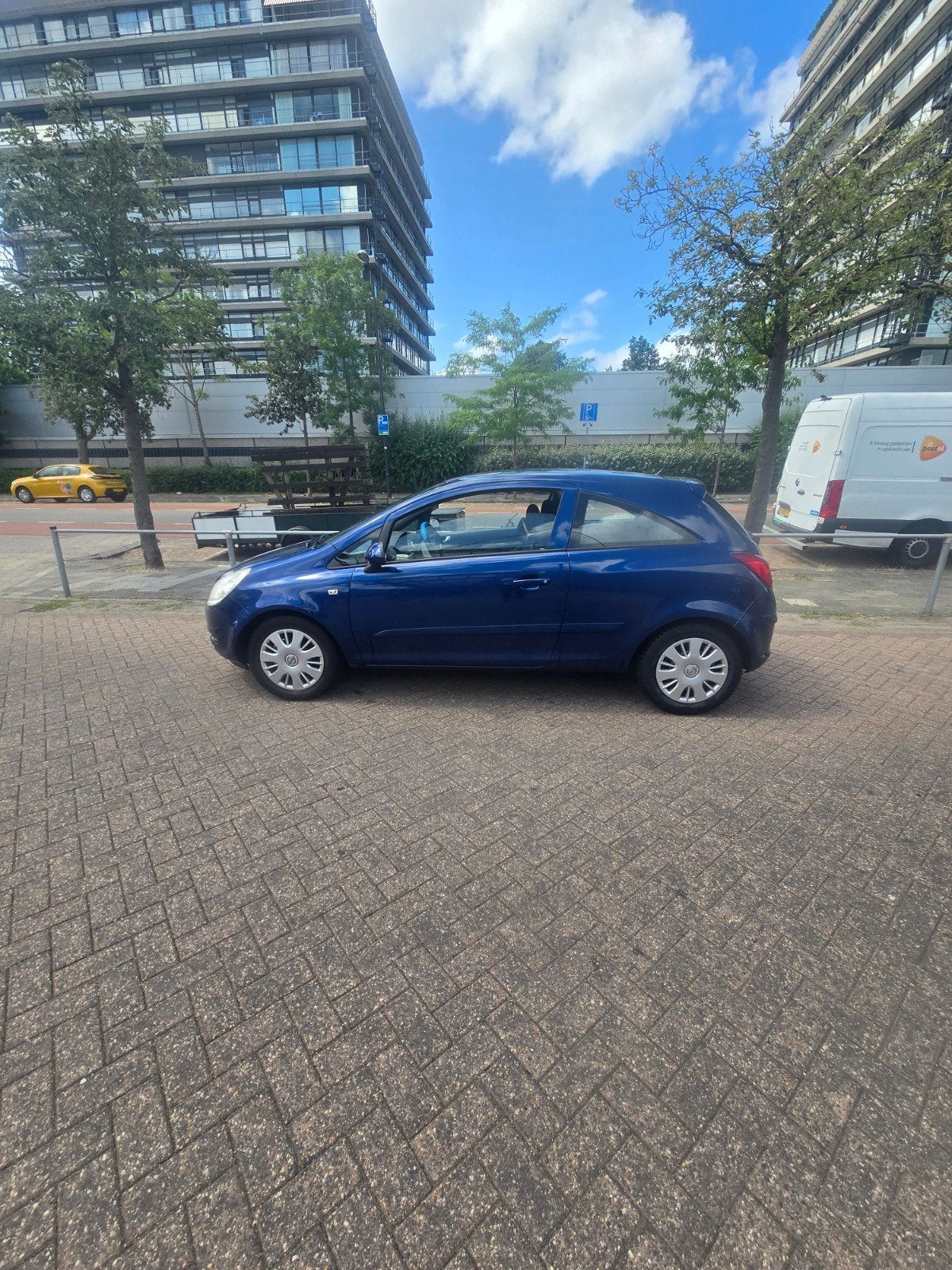 Opel Corsa 2007 Blauw, Auto's, Opel, Blauw, 1364 cc, Particulier, Corsa