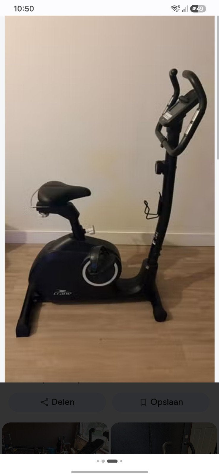 Zo goed als nieuwe Crane Hometrainer, Ophalen, Zo goed als nieuw, Hometrainer