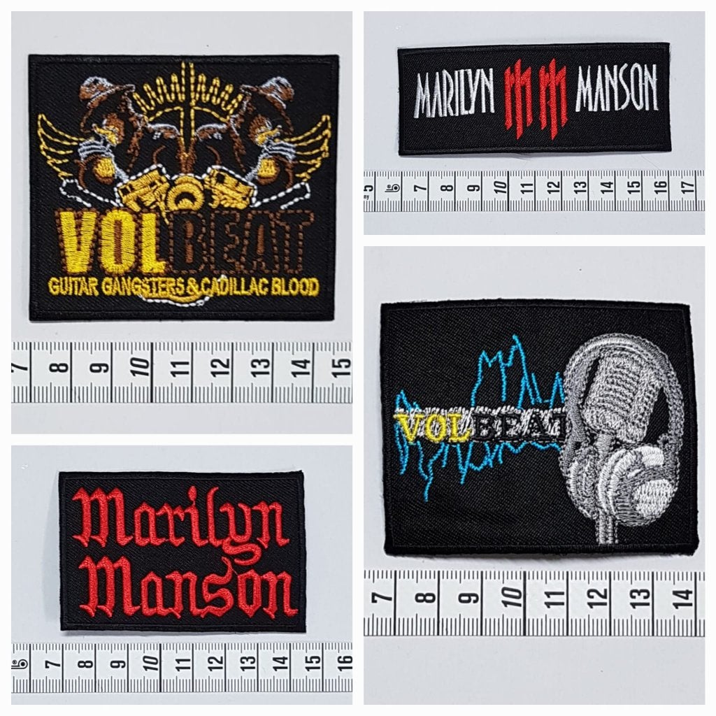 Emblemen,, rock,band,muziek, patch, Ophalen of Verzenden, Nieuw