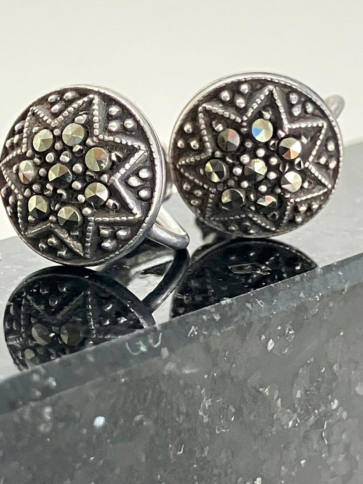 Antieke oorsieraden, Sieraden, Tassen en Uiterlijk, Oorbellen, Ophalen of Verzenden, Zo goed als nieuw, Zilver