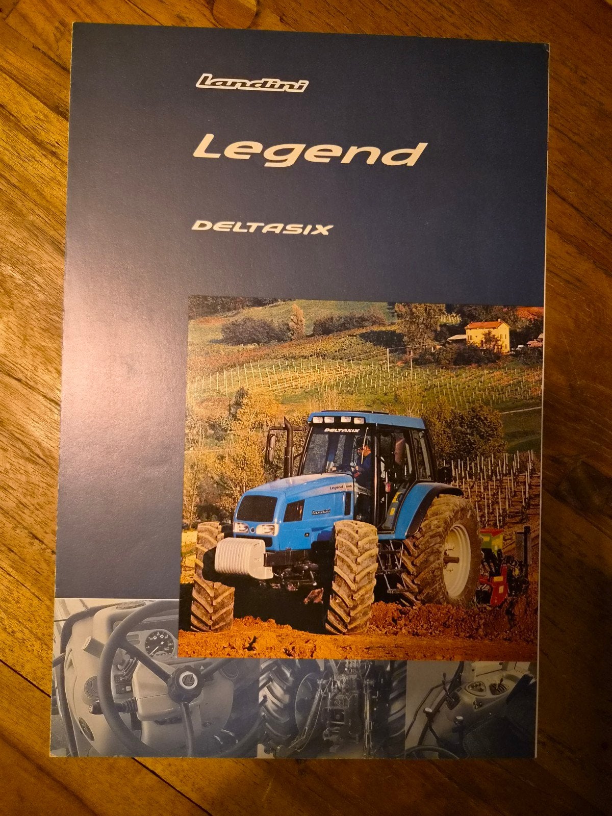 tractor folder Landini Legend DELTASIX, Ophalen of Verzenden