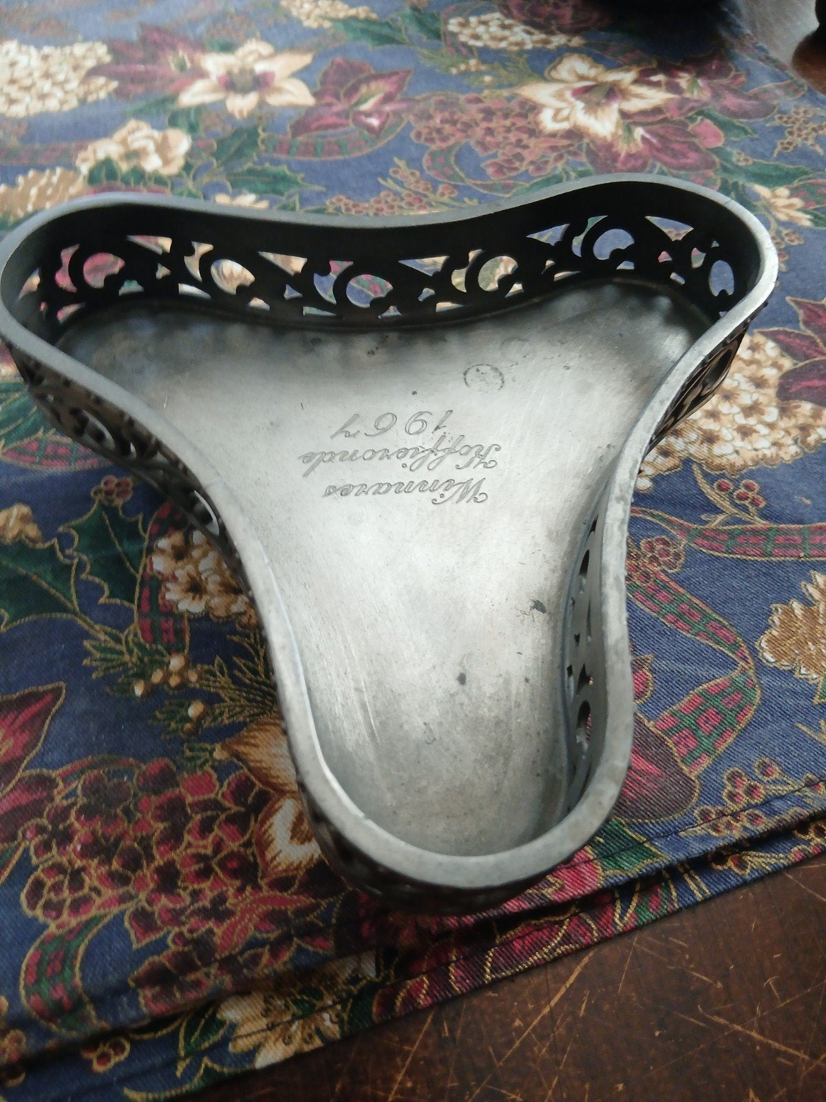 Vintage Royal Holland Daalderop Pewter Koffieronde 1967, Ophalen of Verzenden