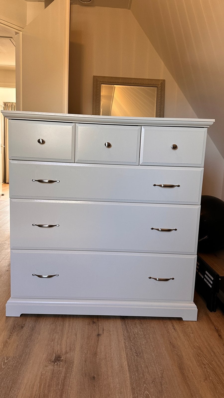 IKEA Birkeland Ladekast Kommode - 112x109x52 cm, Gebruikt, 5 laden of meer, 100 tot 150 cm, Ophalen of Verzenden