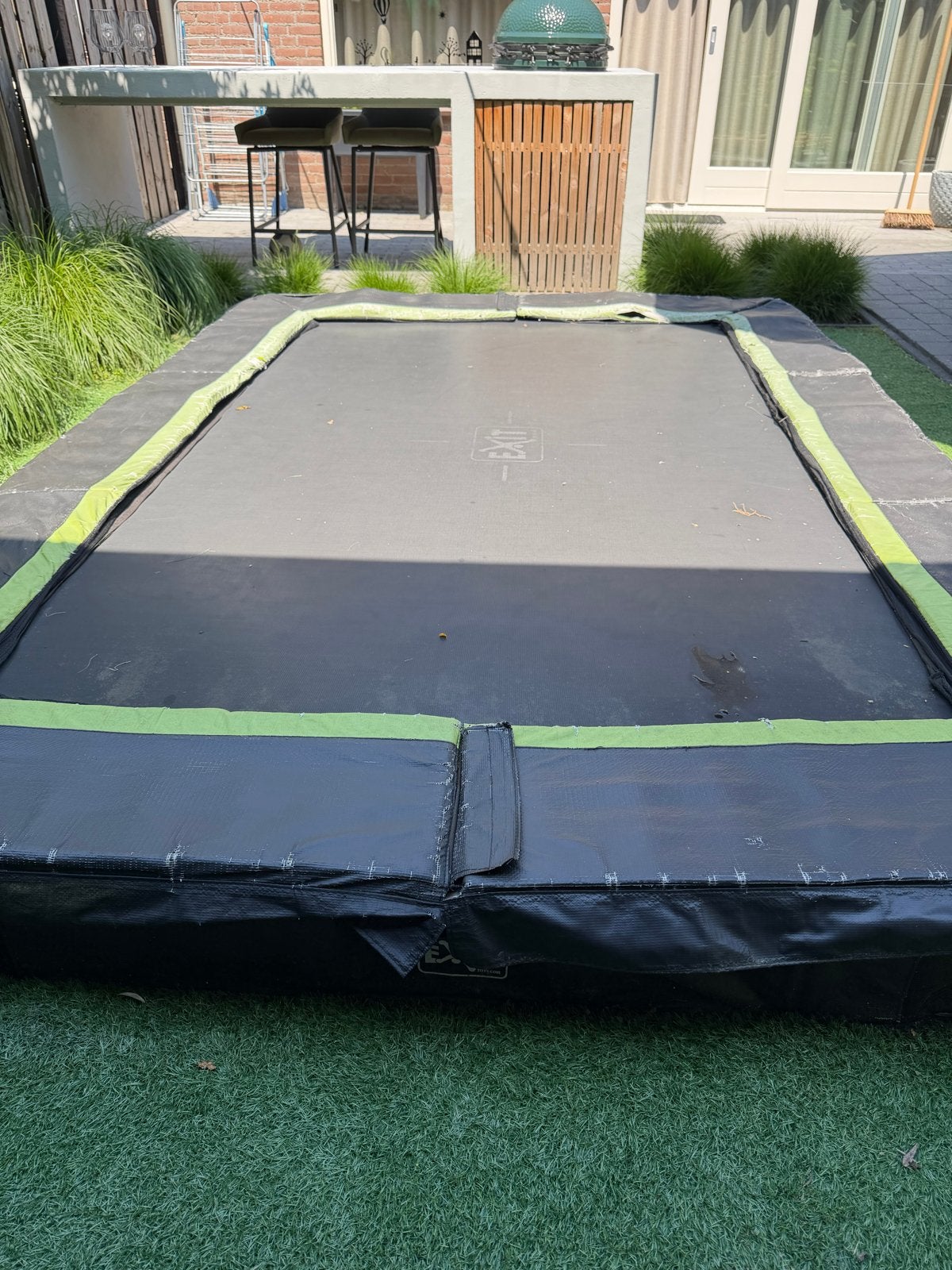 Exit Inground Trampoline, Ophalen, Gebruikt