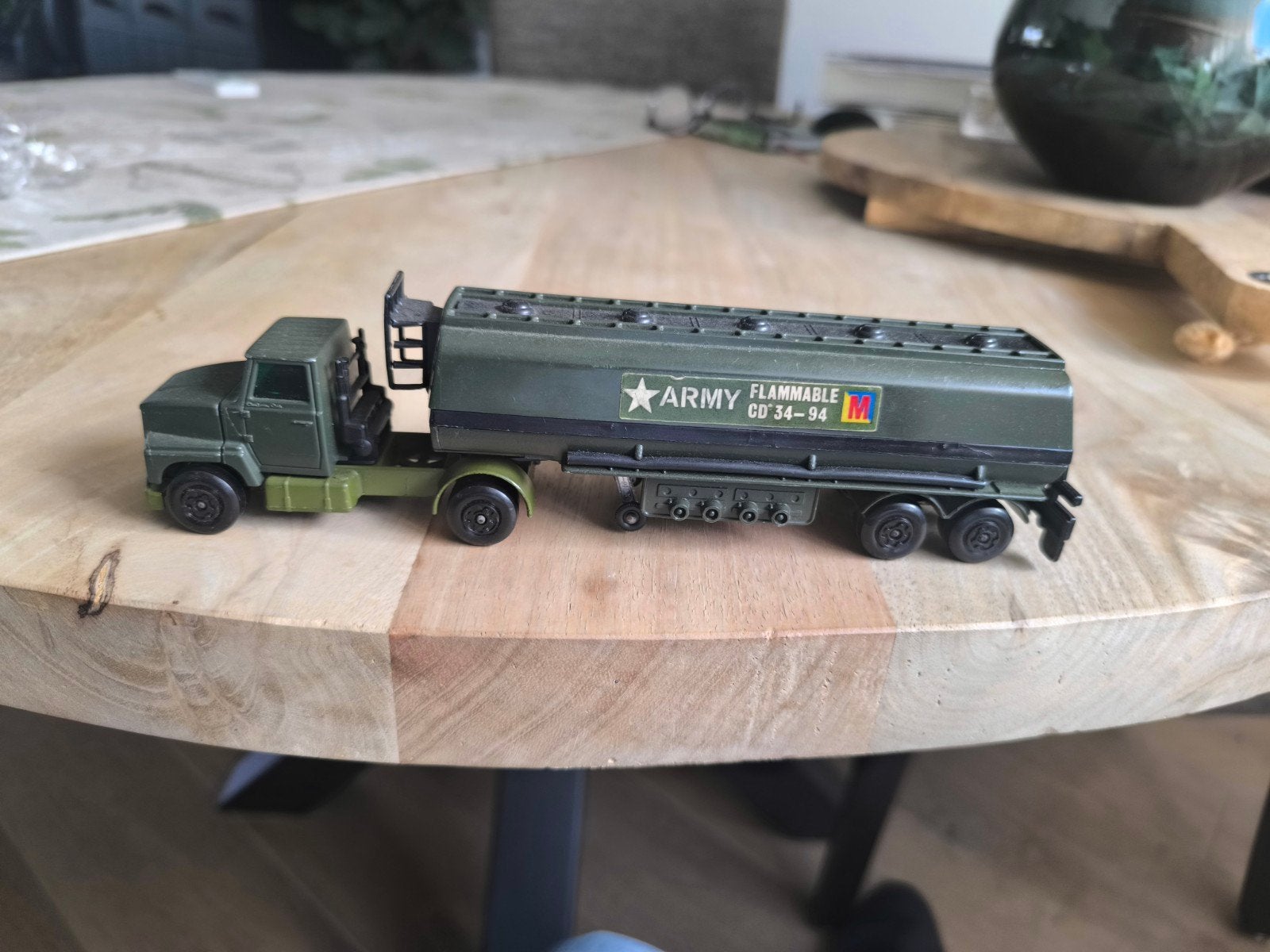 Matchbox Super Kings K-115 Ford LTS Army Tanker (1973), Ophalen of Verzenden, Gebruikt, Overige merken