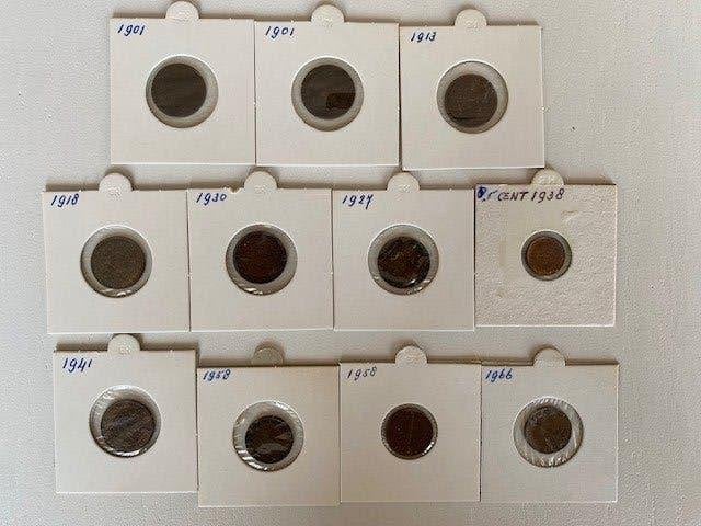 centen van 1901 tm 1966, Postzegels en Munten, Munten | Nederland, Ophalen of Verzenden, Koningin Wilhelmina, 1 cent
