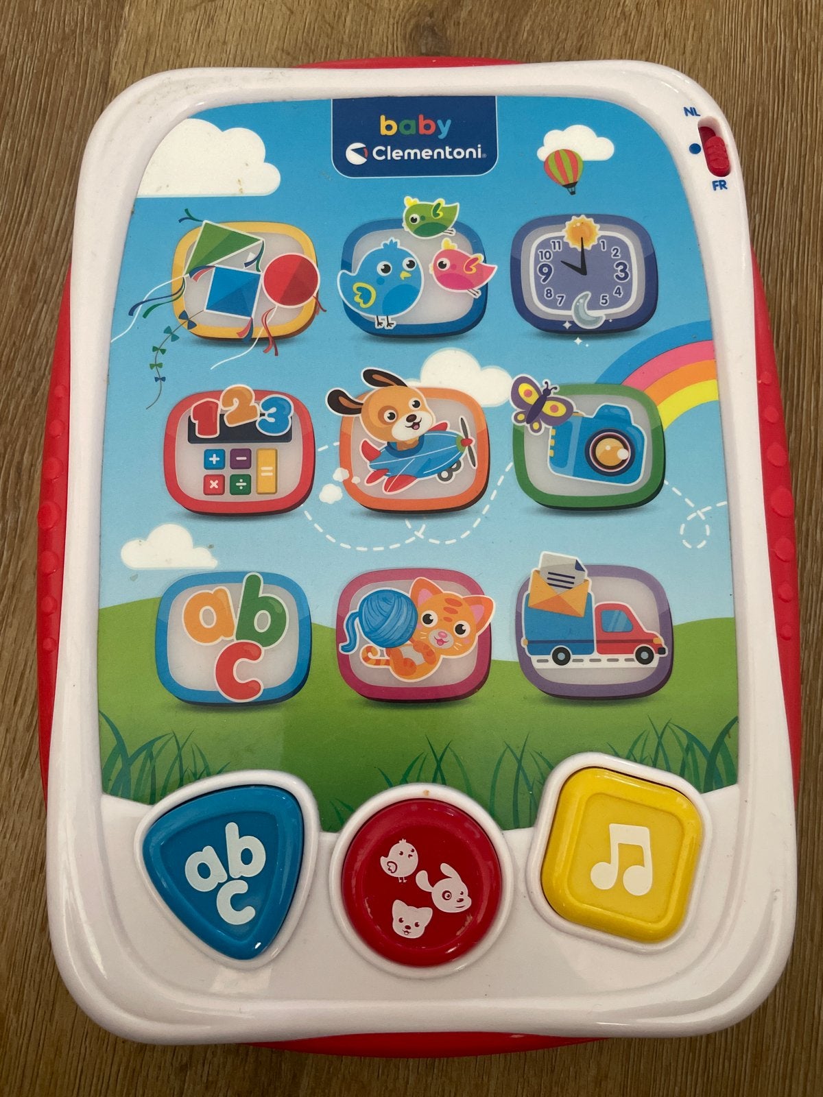 Baby Clementoni Educatieve Tablet - Goede Staat, Ophalen of Verzenden, Gebruikt, Overige typen, Met geluid