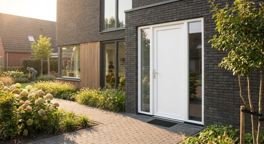 Kunststof | Volpaneel Buitendeur | Op Maat | Kleur En, Niet ingevuld, Kunststof, Niet ingevuld, Nieuw