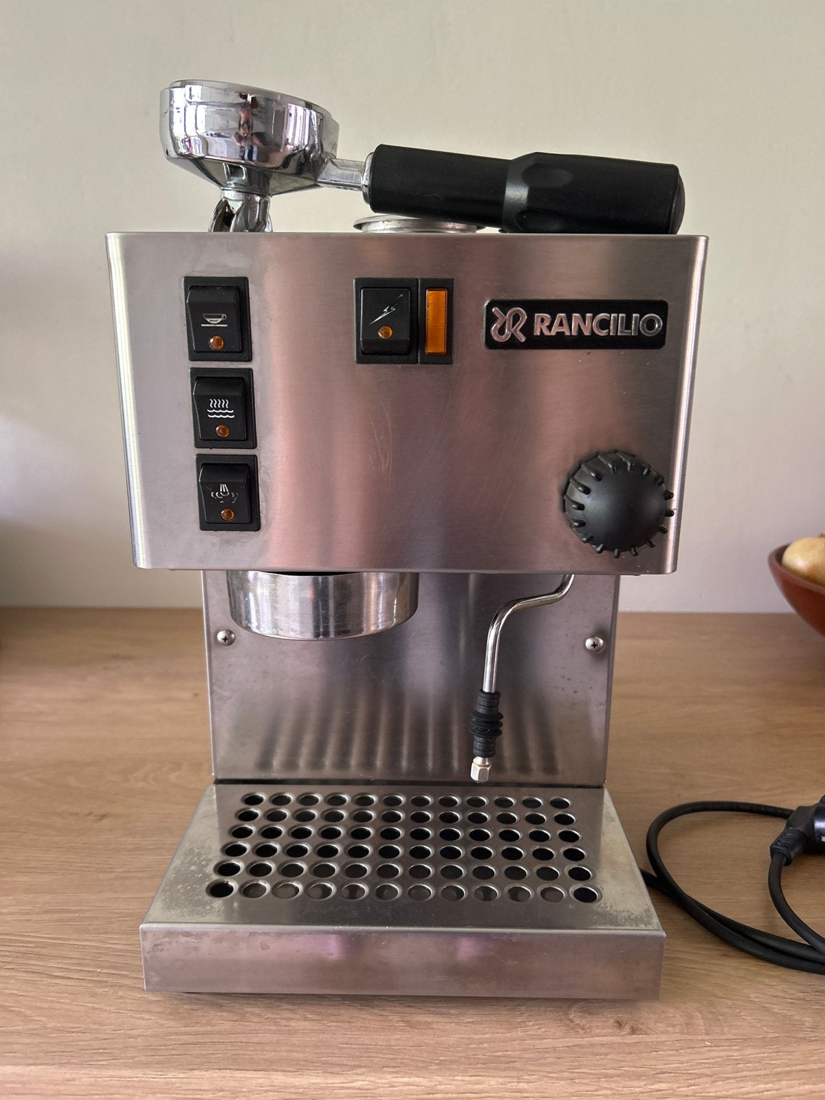 Rancilio Silvia Espressomachine (+- 2004), Gebruikt, Espresso apparaat, Gemalen koffie, Ophalen