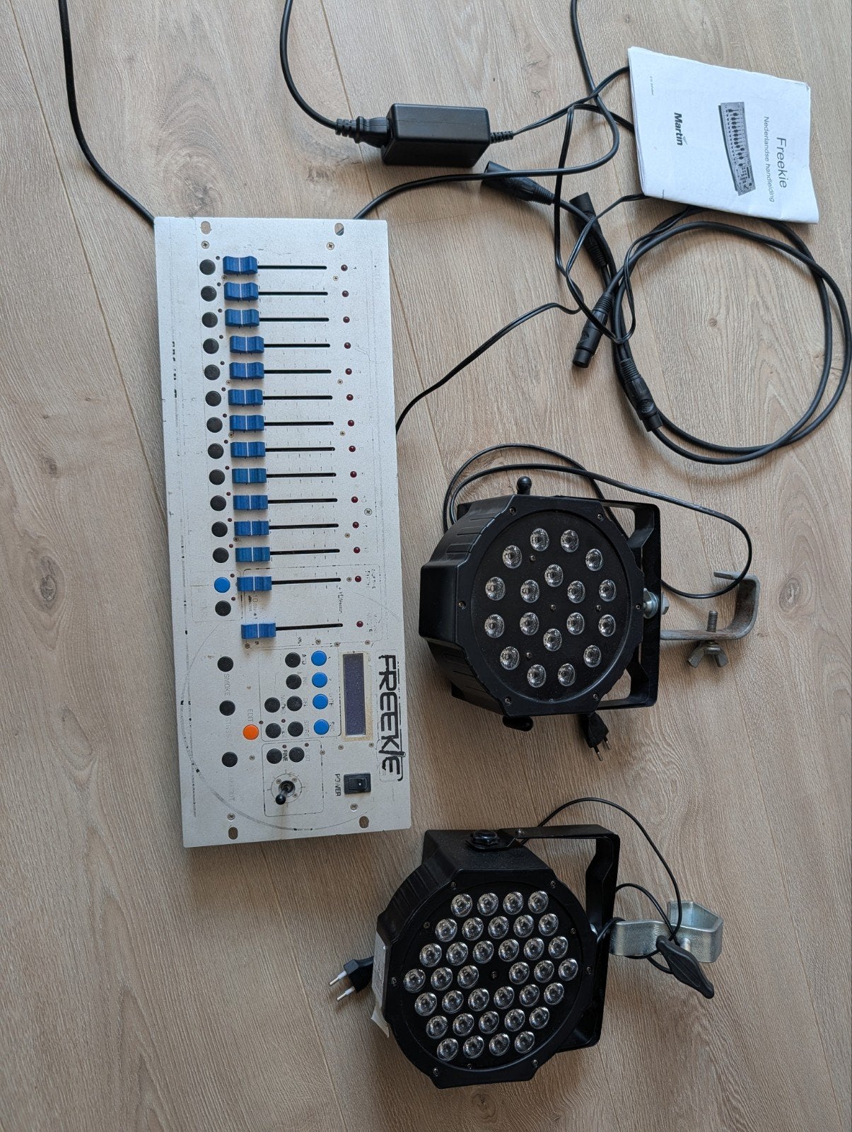 Martin Freekie, Ophalen, Gebruikt, Licht, Geluidgestuurd