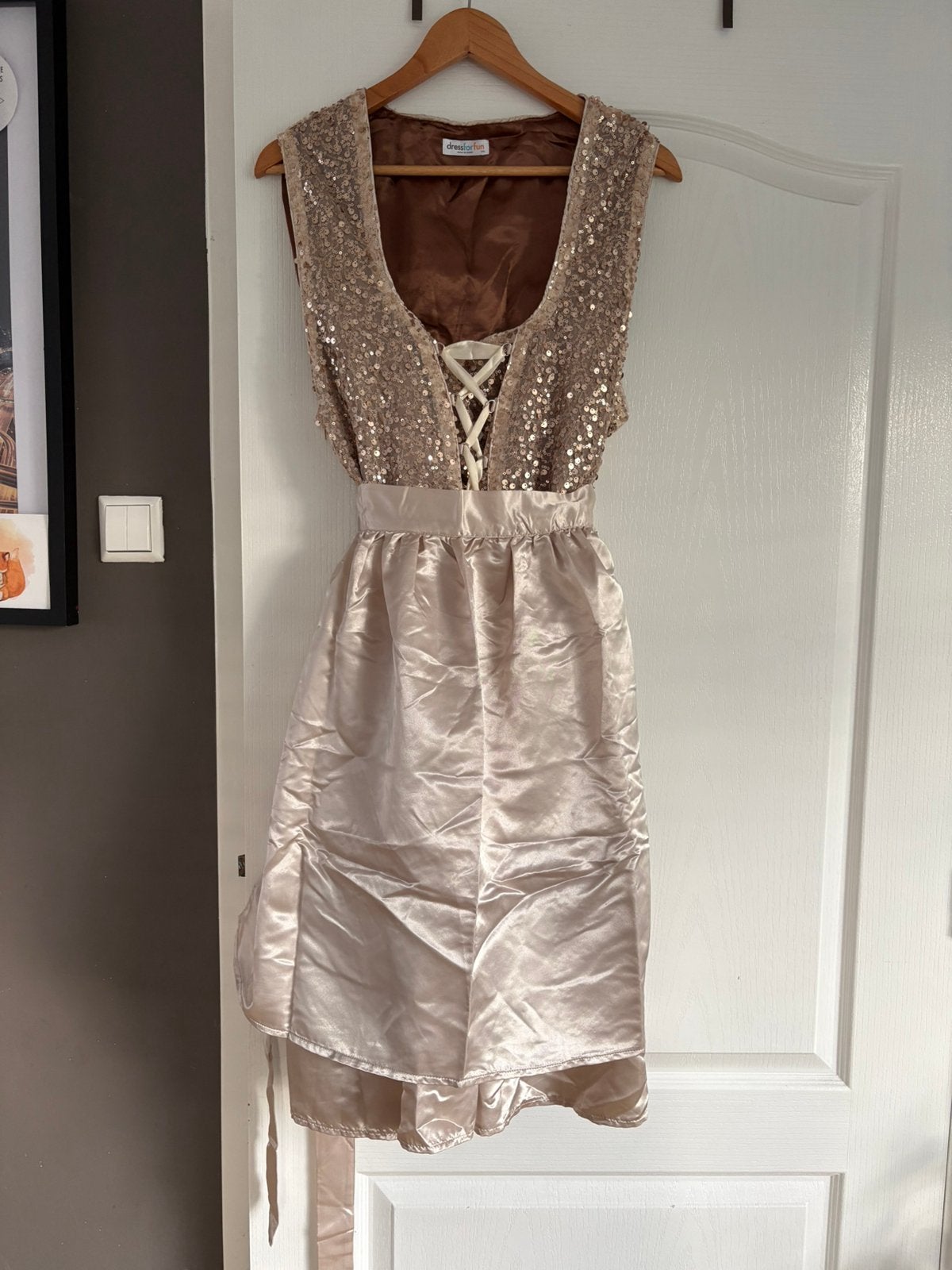 Mooie Oktoberfest dirndl jurk met schort XXL, Ophalen of Verzenden, Nieuw, Maat 46/48 (XL) of groter, Kleding