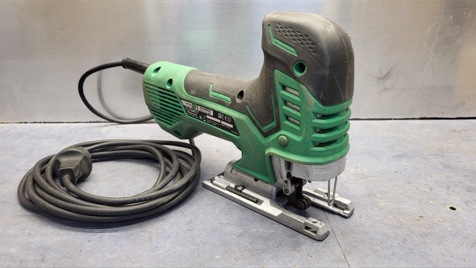 Hitachi Decoupeerzaag CJ160VA, Gebruikt, 600 tot 1200 watt, Ophalen of Verzenden, Hitachi