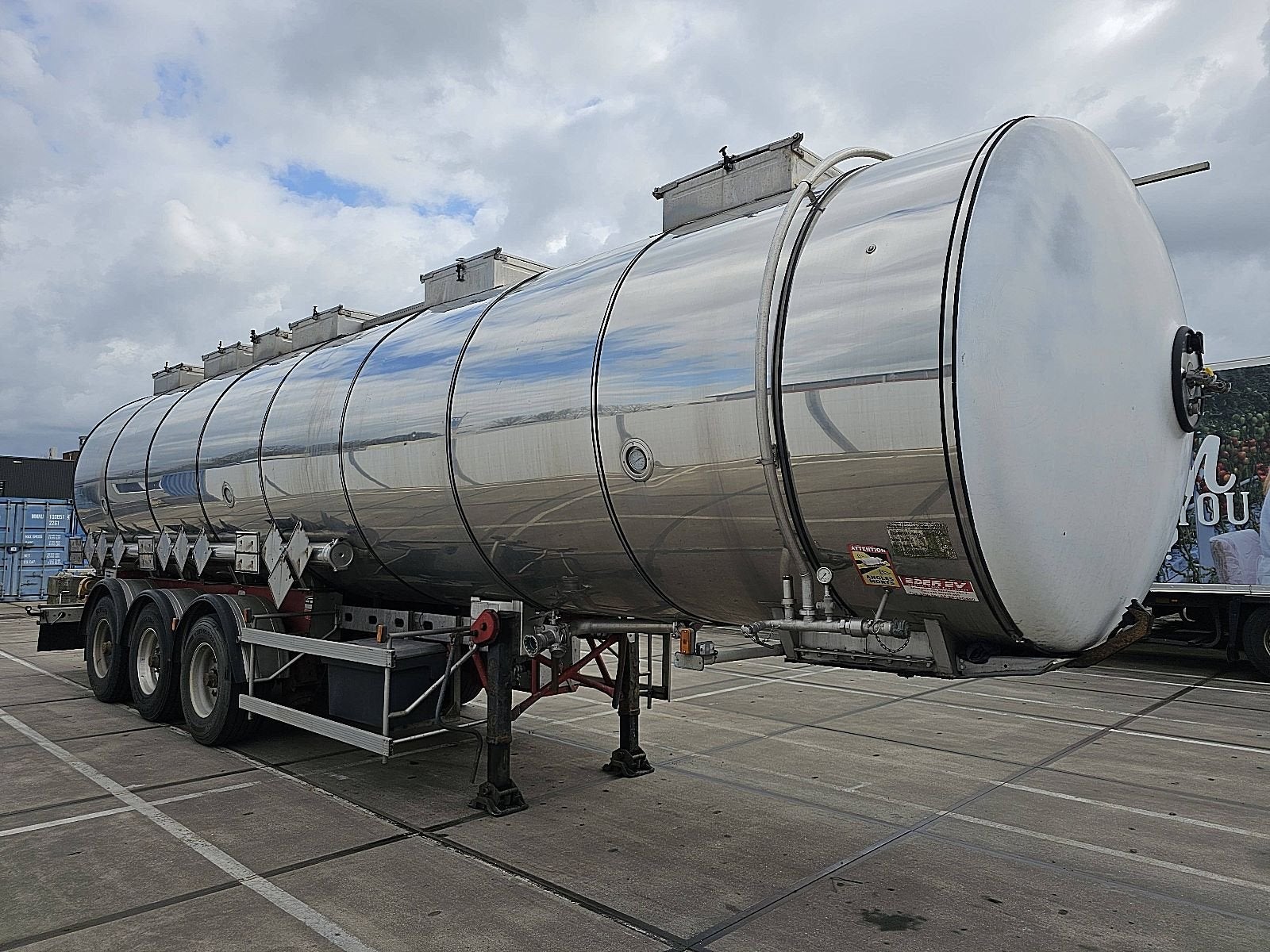 MAGYAR SR 34 SDC chemical 3 comp 38m3, Overige kleuren, Bedrijf, Aanhangers en Opleggers, Te koop