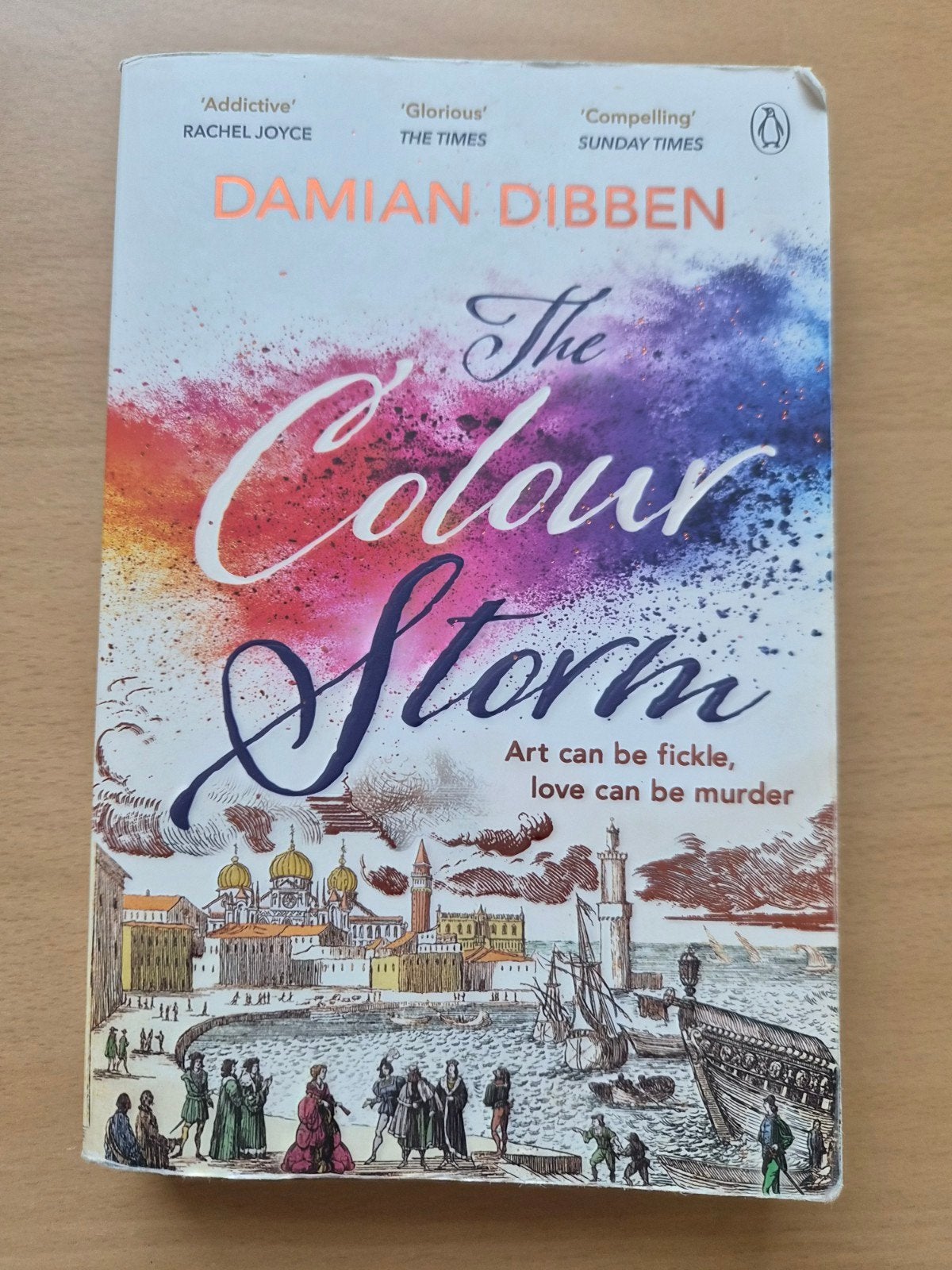 The Colour Storm - Damian Dibben (Engels), Ophalen of Verzenden, Gelezen, Damian Dibben, Europa overig