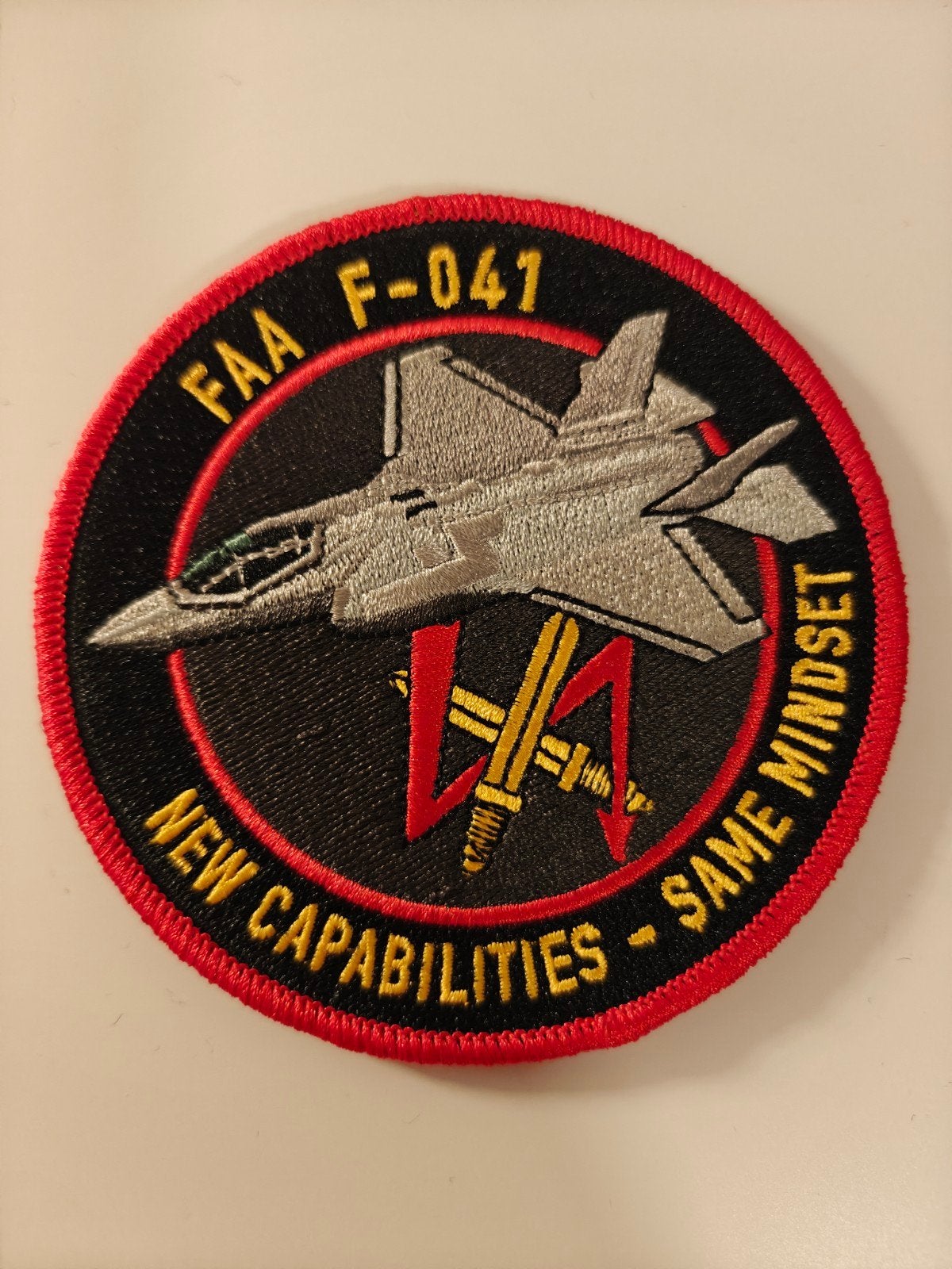312 sqn patch, Ophalen of Verzenden, Zo goed als nieuw, Patch, Badge of Embleem