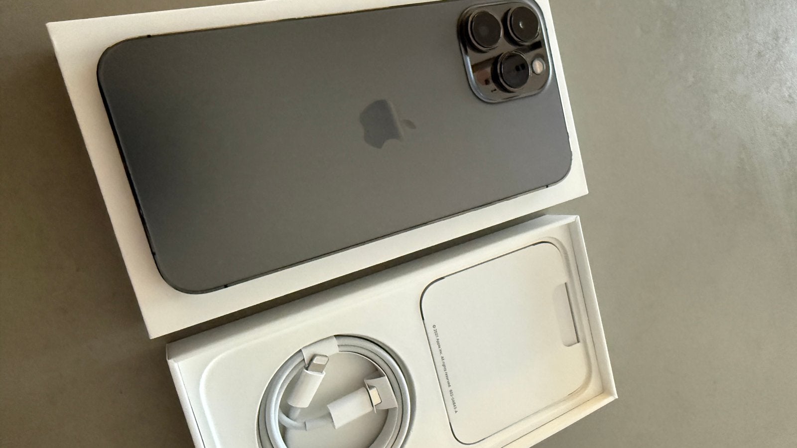iPhone 13 Pro Max 256GB Grafiet - ZGAN, Simlockvrij, 256 GB, Ophalen of Verzenden, Zonder simlock, Grijs
