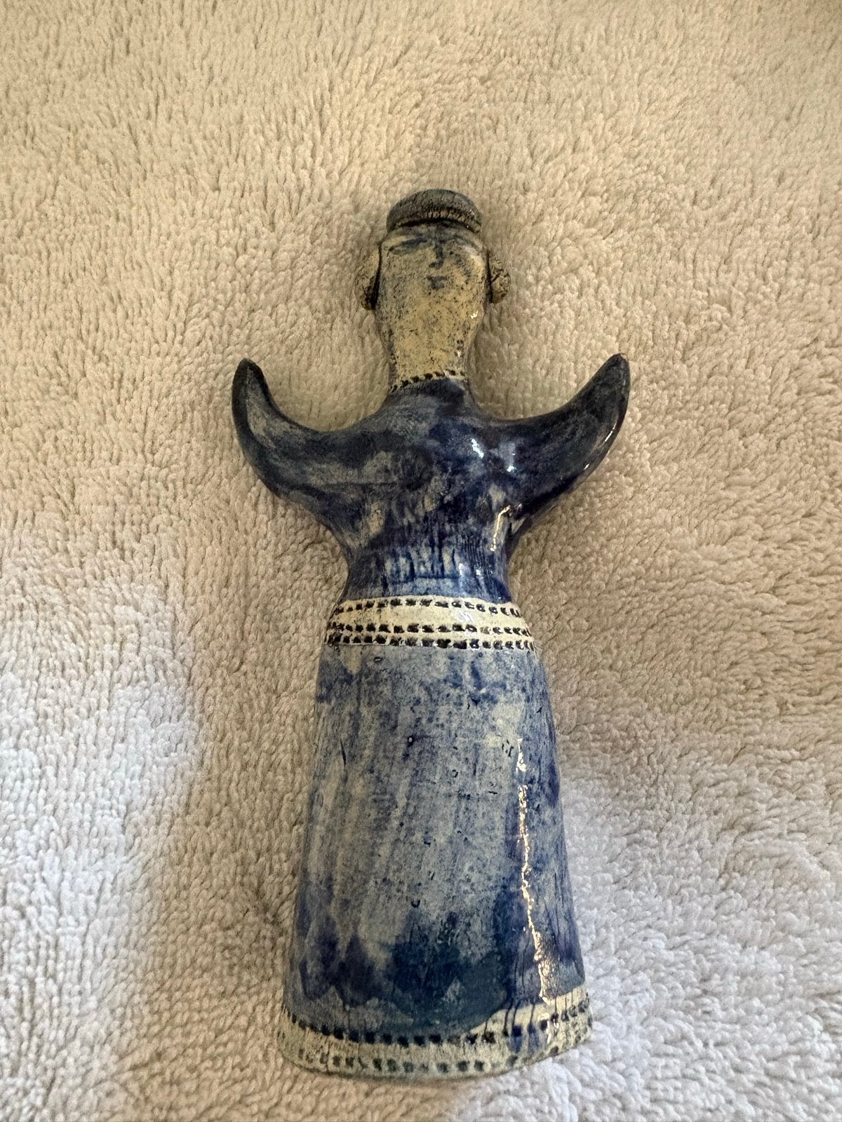 Vintage Keramieken Beeldje Elsi Bourelius Jie Gantofta, Antiek en Kunst, Antiek | Keramiek en Aardewerk, Ophalen of Verzenden