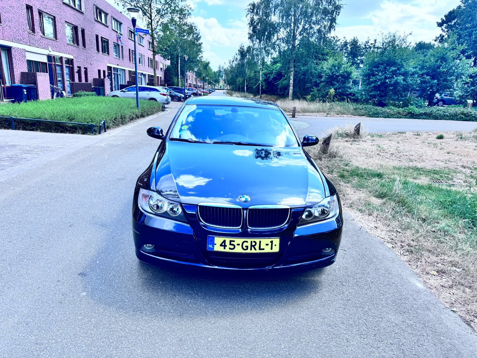 BMW 3-Serie 1.6 I 316 90KW 2008 Zwart, Auto's, BMW, 4 cilinders, Origineel Nederlands, Handgeschakeld, Particulier