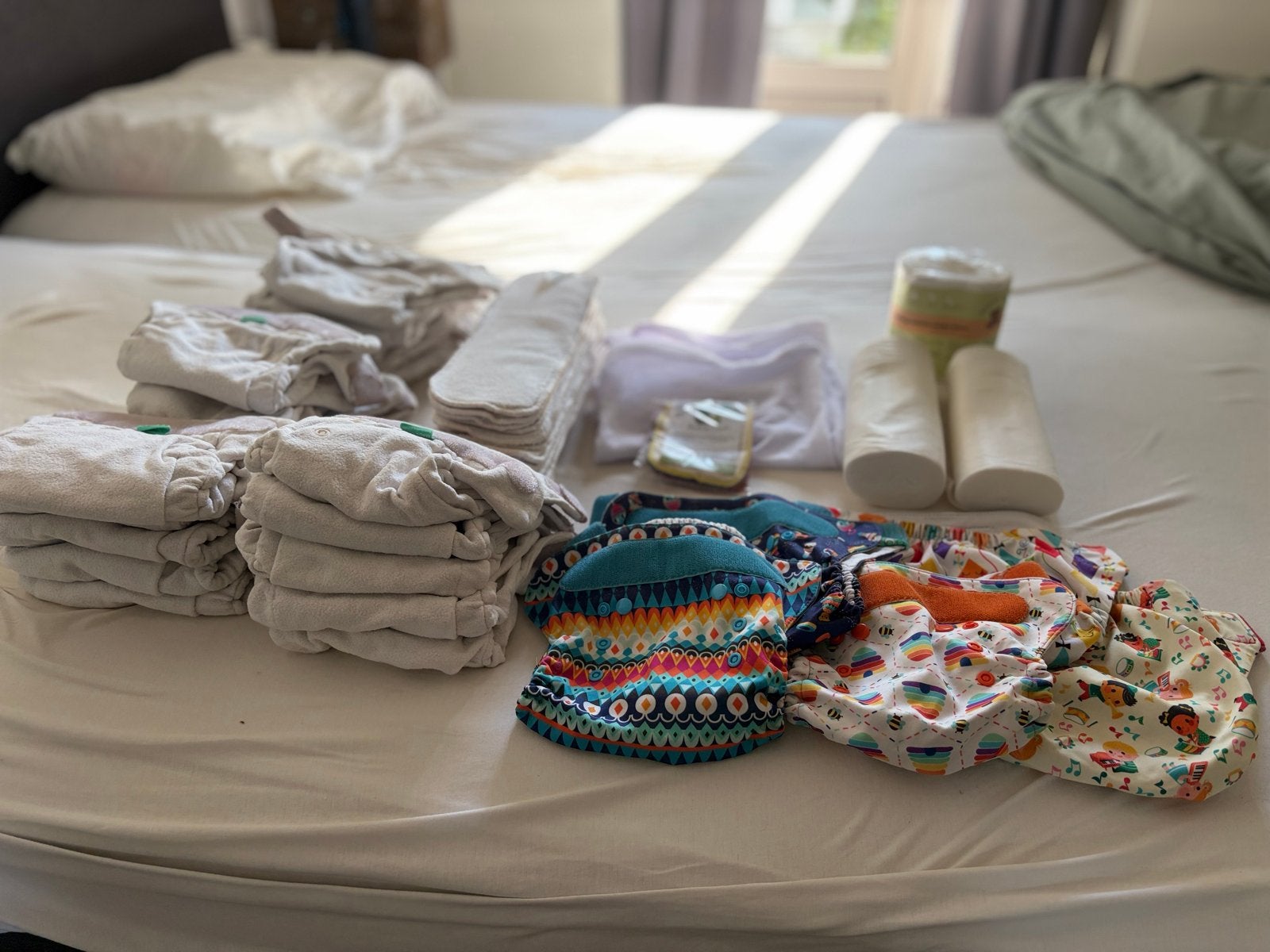 Wasbare luiers TotsBots - Maat 1 - Compleet startpakket, Kinderen en Baby's, Ophalen, Gebruikt