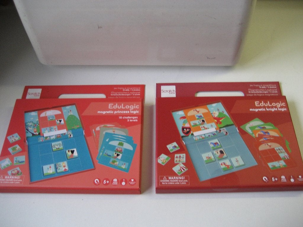 edulogic set magnetisch denkspel ridders en prinsessen 5+, Ophalen of Verzenden, Nieuw