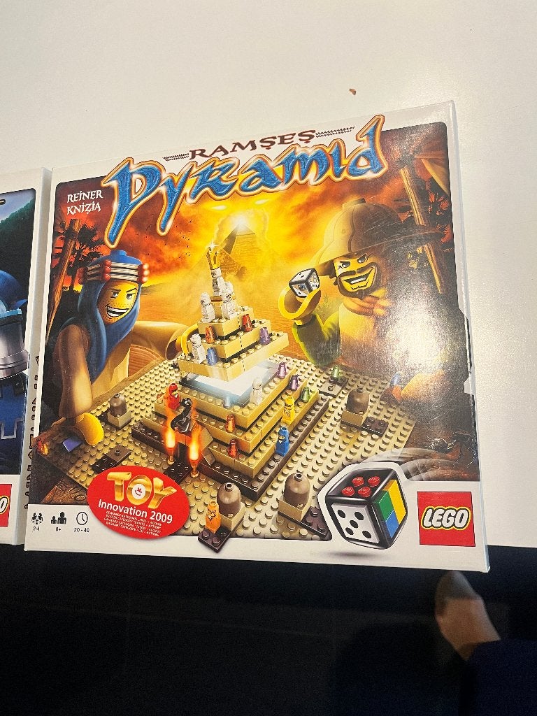 Lego spel Ramses Pyramid en Lego spel Minotaurus, Overige thema's, Lego, Ophalen of Verzenden, Zo goed als nieuw