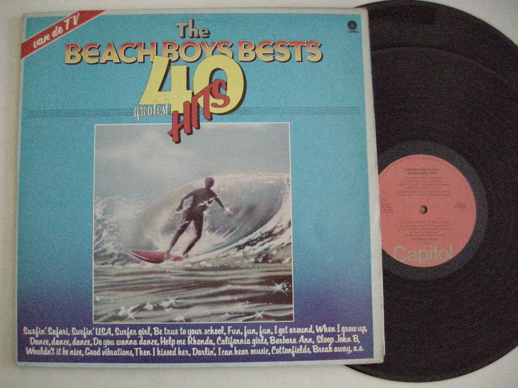 Beach Boys 40 Greatest Hits - 2LP vinyl zgan, Ophalen, Zo goed als nieuw, 12 inch, Rock-'n-Roll
