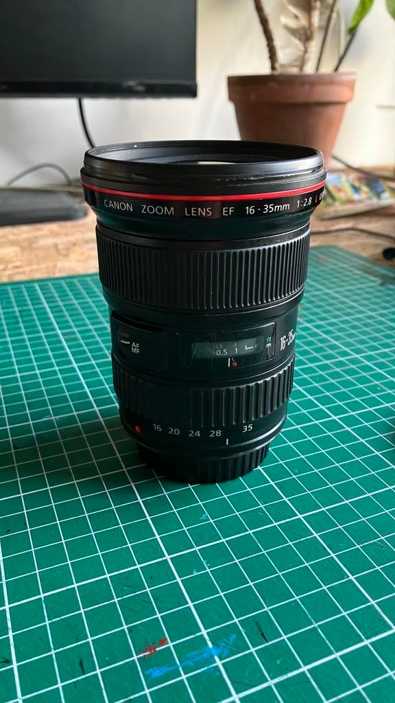 Canon EF 16-35mm f2.8 L USM lens, Ophalen of Verzenden, Gebruikt, Groothoeklens, Zoom