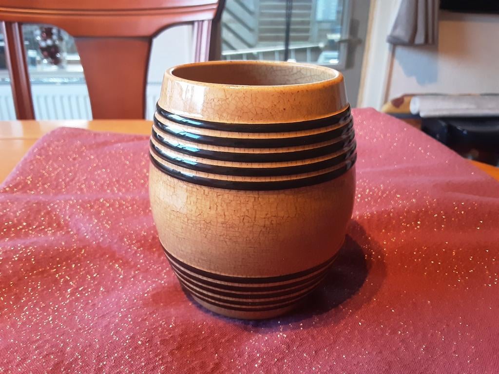 PETRUS REGOUT BANDENPOT 12CM HOOG, Ophalen of Verzenden