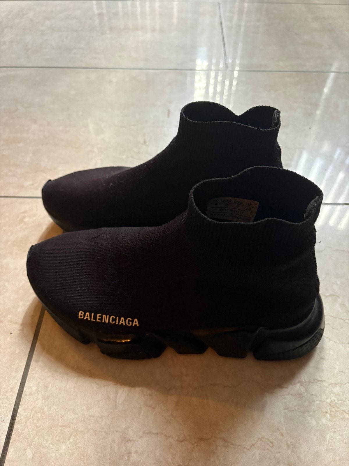 Balenciaga speed trainer maat 37, Kleding | Heren, Ophalen, Gedragen, Sportschoenen, Zwart