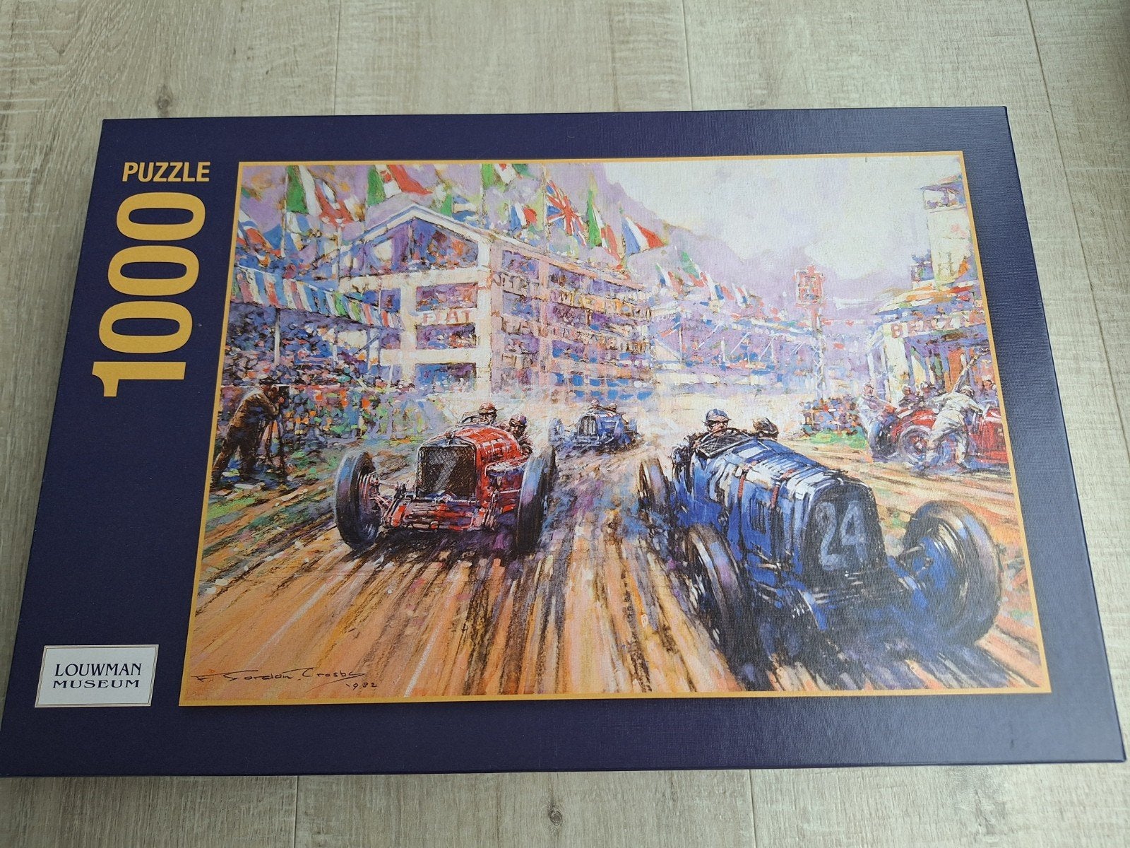 Puzzel 1000st., Ophalen, 500 t/m 1500 stukjes, Zo goed als nieuw