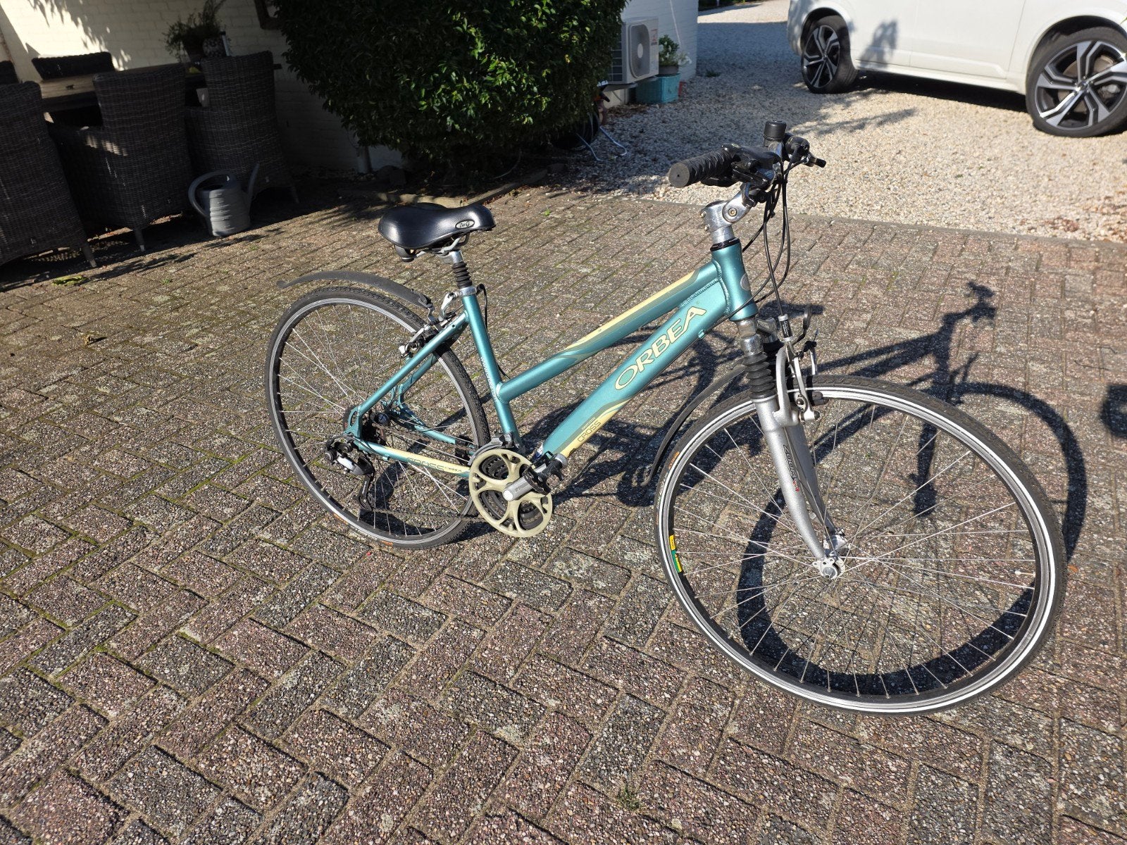 Orbea dames sportfiets met 21 versnellingen en vering, 28 inch, Gebruikt, Meer dan 20 versnellingen, Ophalen
