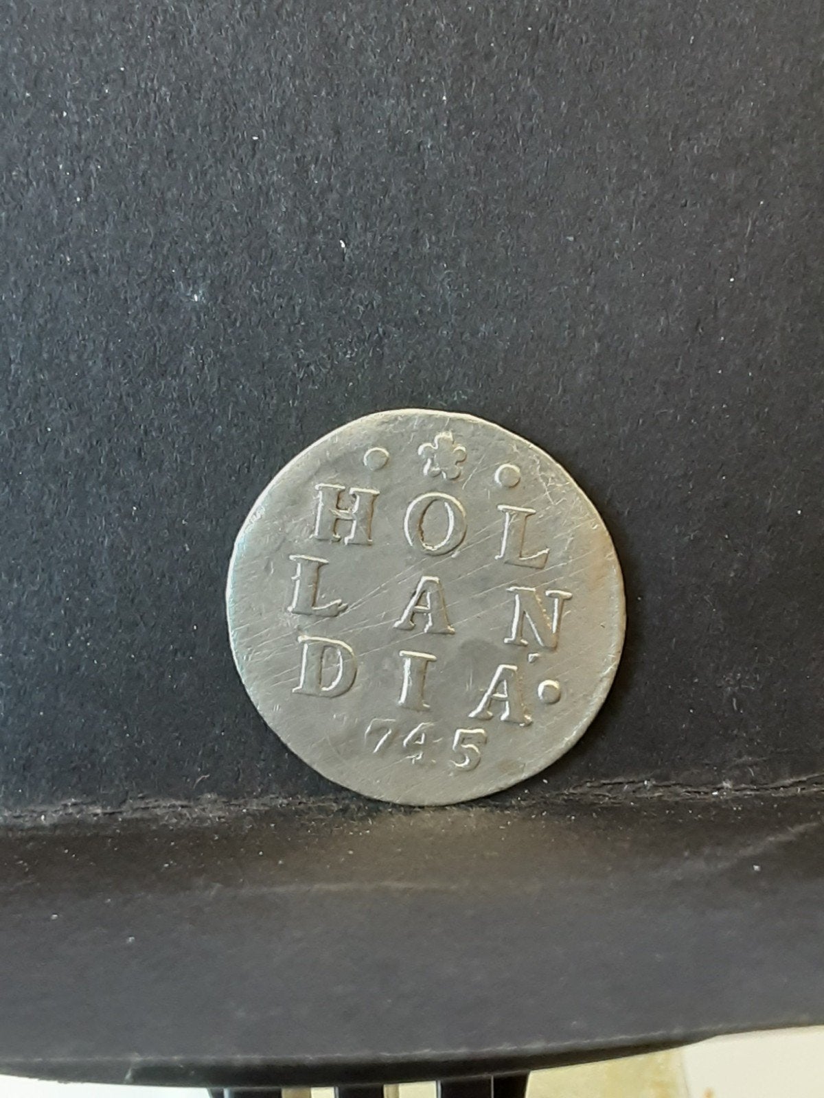 2 stuiver Holland 1745, Vóór koninkrijk, Zilver, Losse munt, Overige waardes