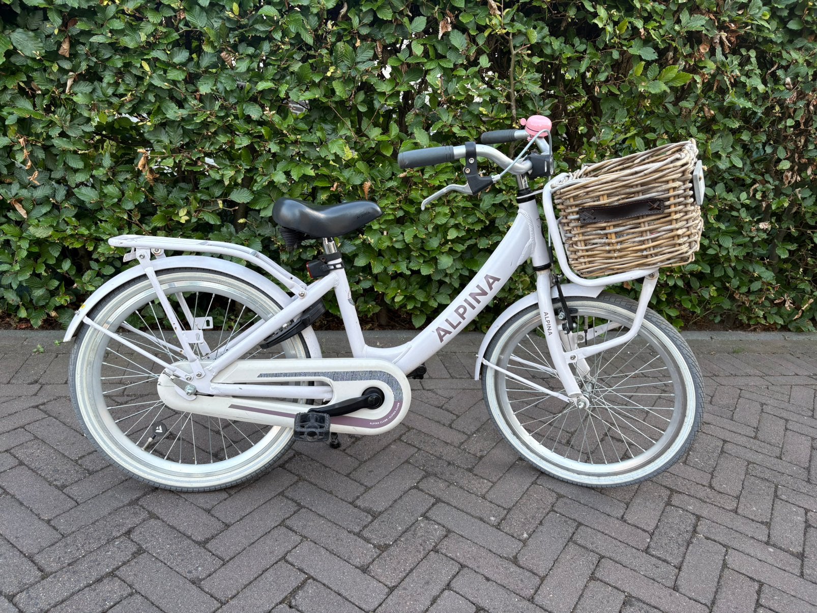 Alpina clubb 16 inch meisjes fiets, Ophalen, Terugtraprem, Gebruikt, Handrem