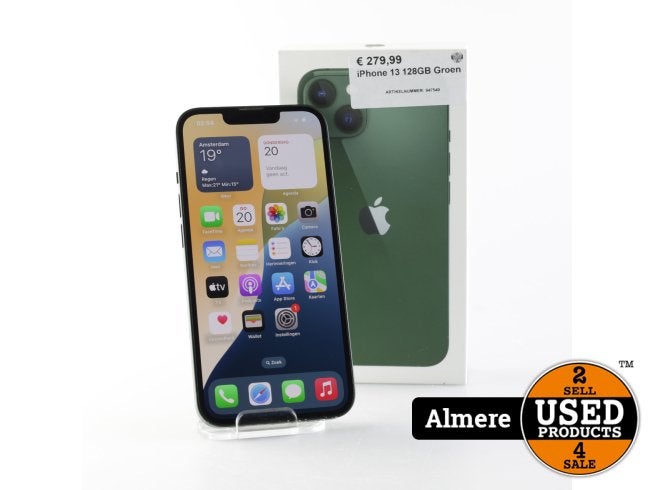 iPhone 13 128GB Groen