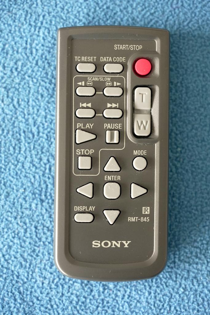Sony RMT-845 camera remote, Ophalen of Verzenden, Zo goed als nieuw, Video