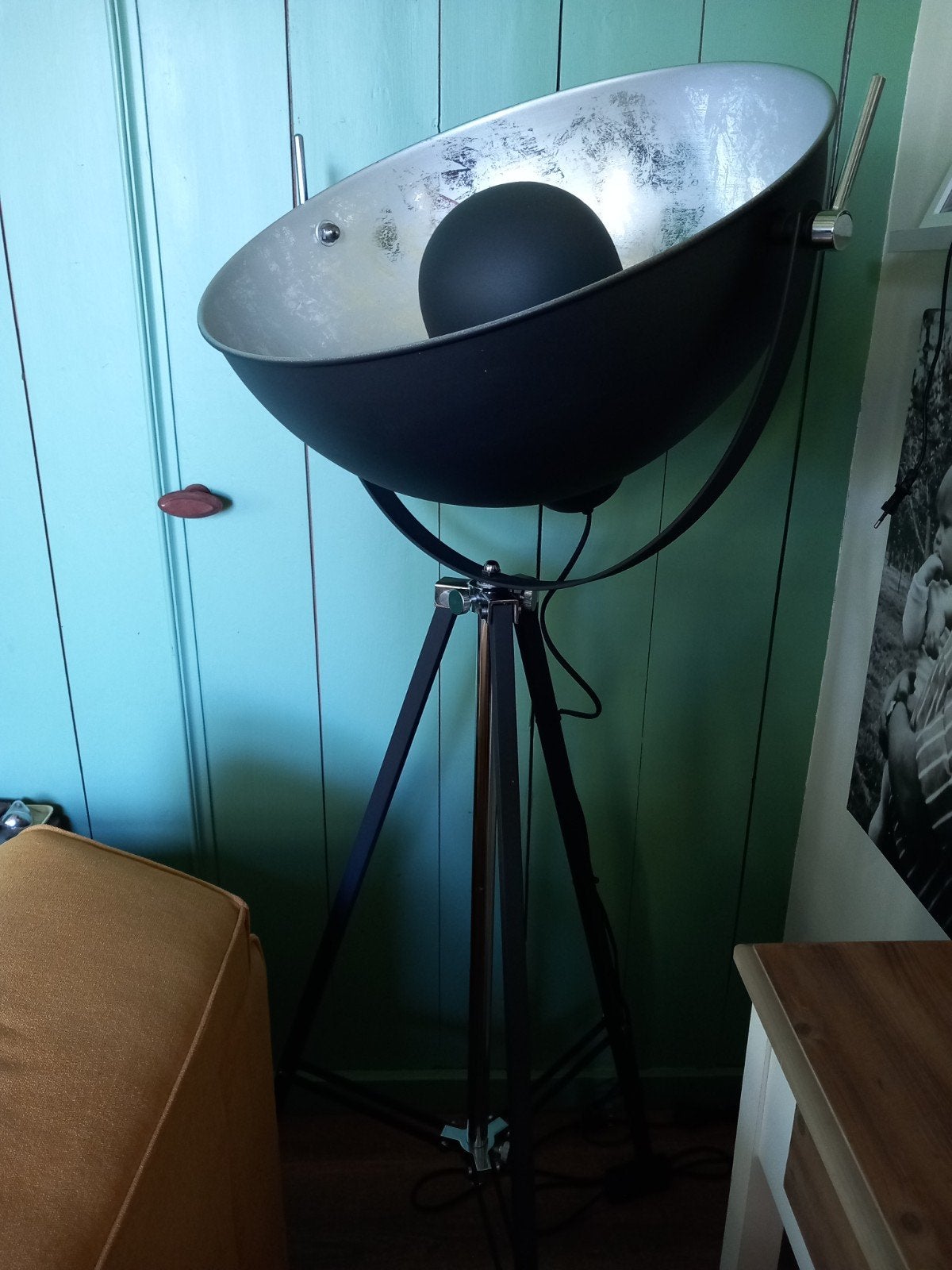 Grote vloer lamp met dimmer, Ophalen, Zo goed als nieuw, 150 tot 200 cm