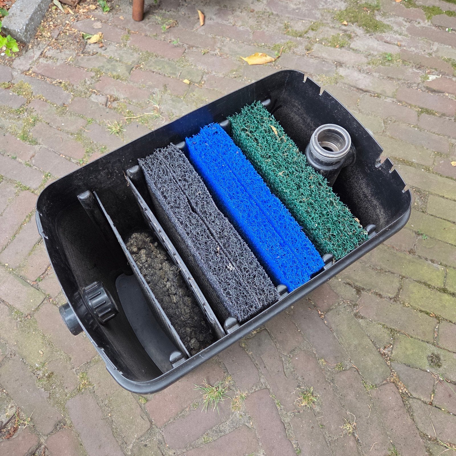 Biosteps biologische vijverfilter, filterbak, met UV filter, Ophalen, Gebruikt, Vijverfilter