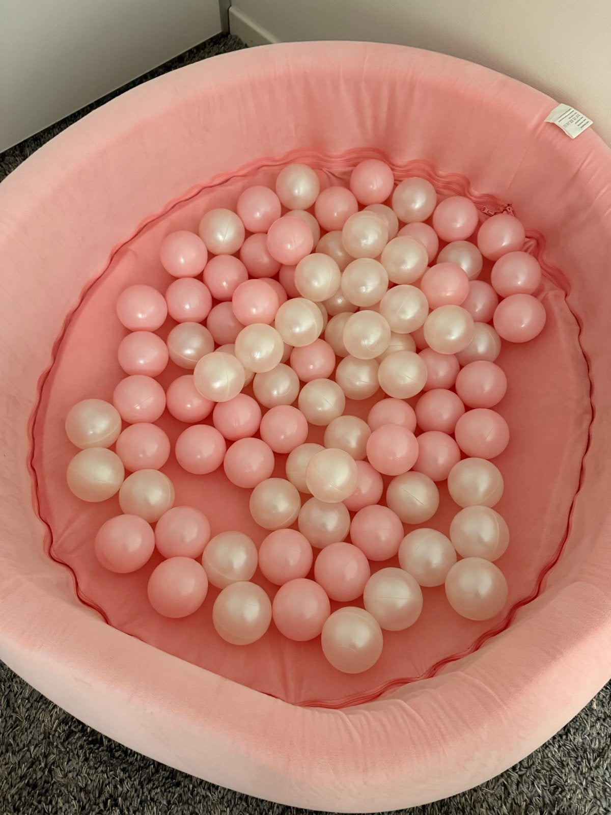 Roze ballenbak met ballen voor baby's en peuters, Ophalen, Gebruikt, Meisje