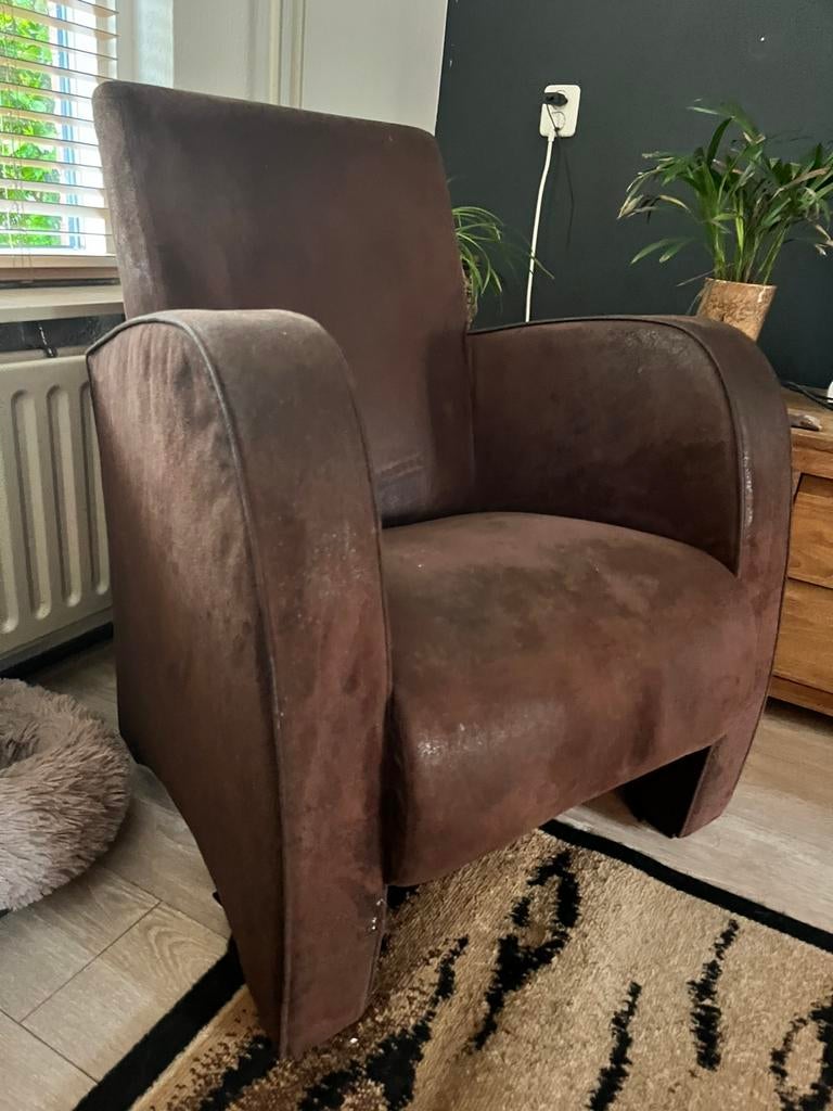 Comfortabele leunstoel gratis, Ophalen, Zo goed als nieuw, 75 tot 100 cm