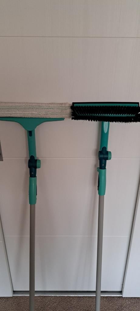Leifheit Raamwisser Set met Telescoopsteel, Ophalen of Verzenden, Raamwisser of Trekker