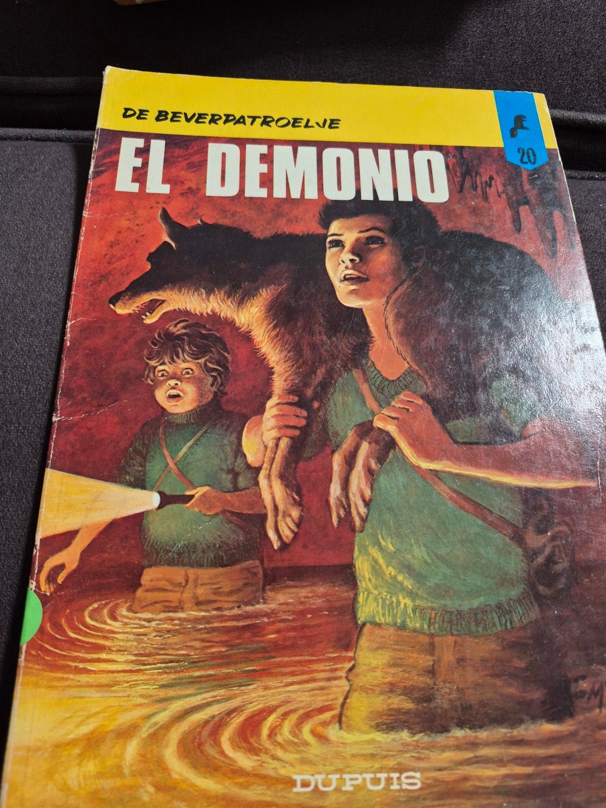 De Beverpatrouille - El Demonio (1e druk 1977), Boeken, Eén stripboek, Ophalen of Verzenden, Gelezen, Jean-Michel Charlier