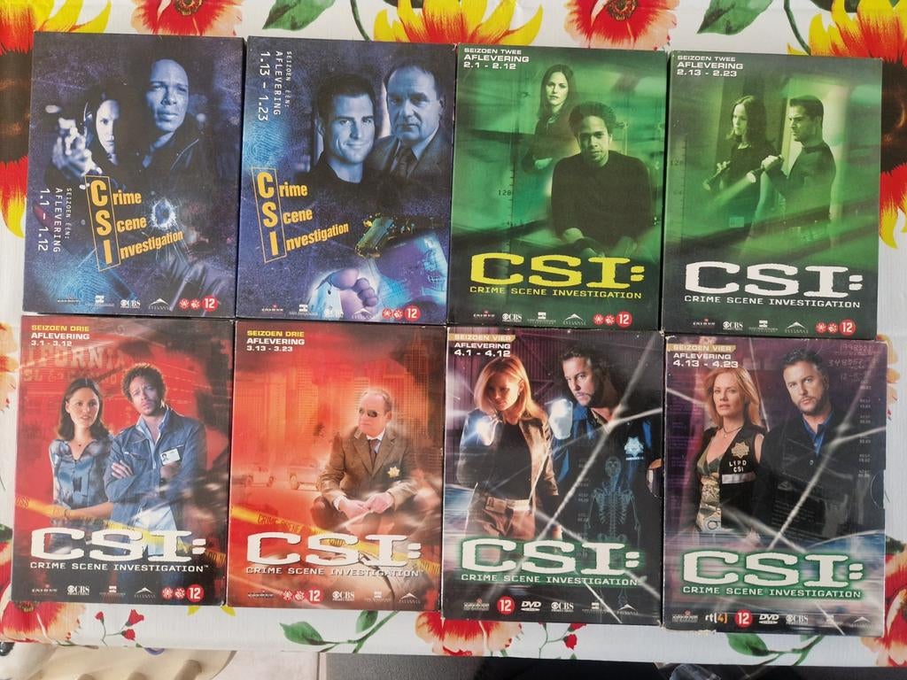 CSI: Crime Scene Investigation DVD boxen, Vanaf 12 jaar, Ophalen of Verzenden, Boxset