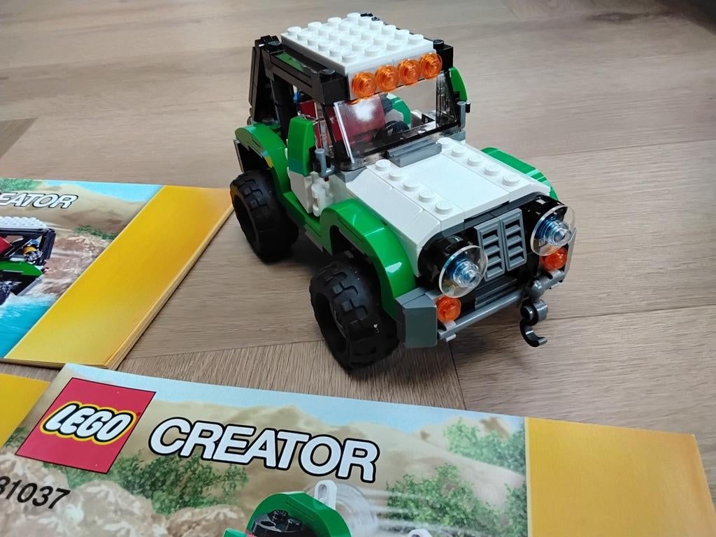 LEGO Creator 31037 Avontuurlijke Voertuigen - Zgan, Ophalen of Verzenden